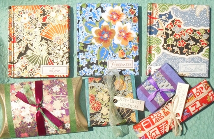 Gifts made beautiful with Japanese papers.